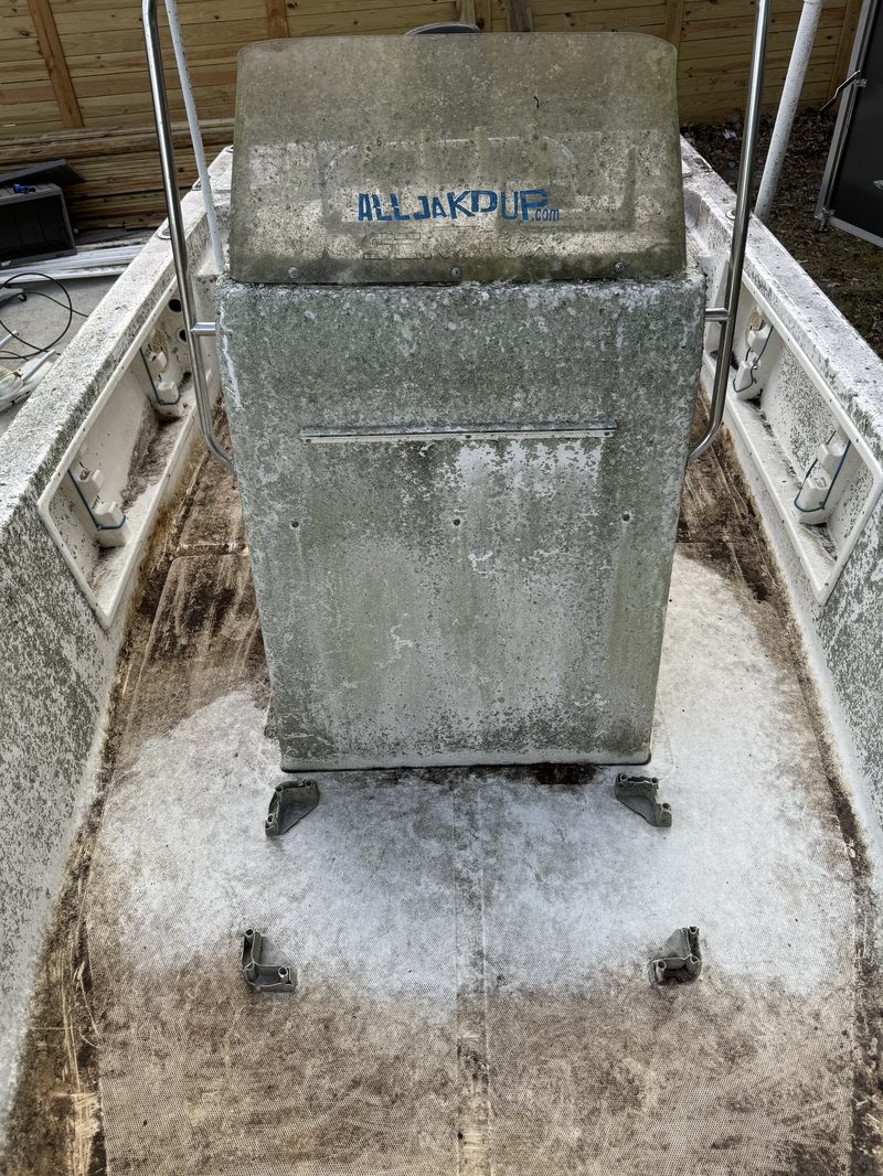 Before: center console, helm