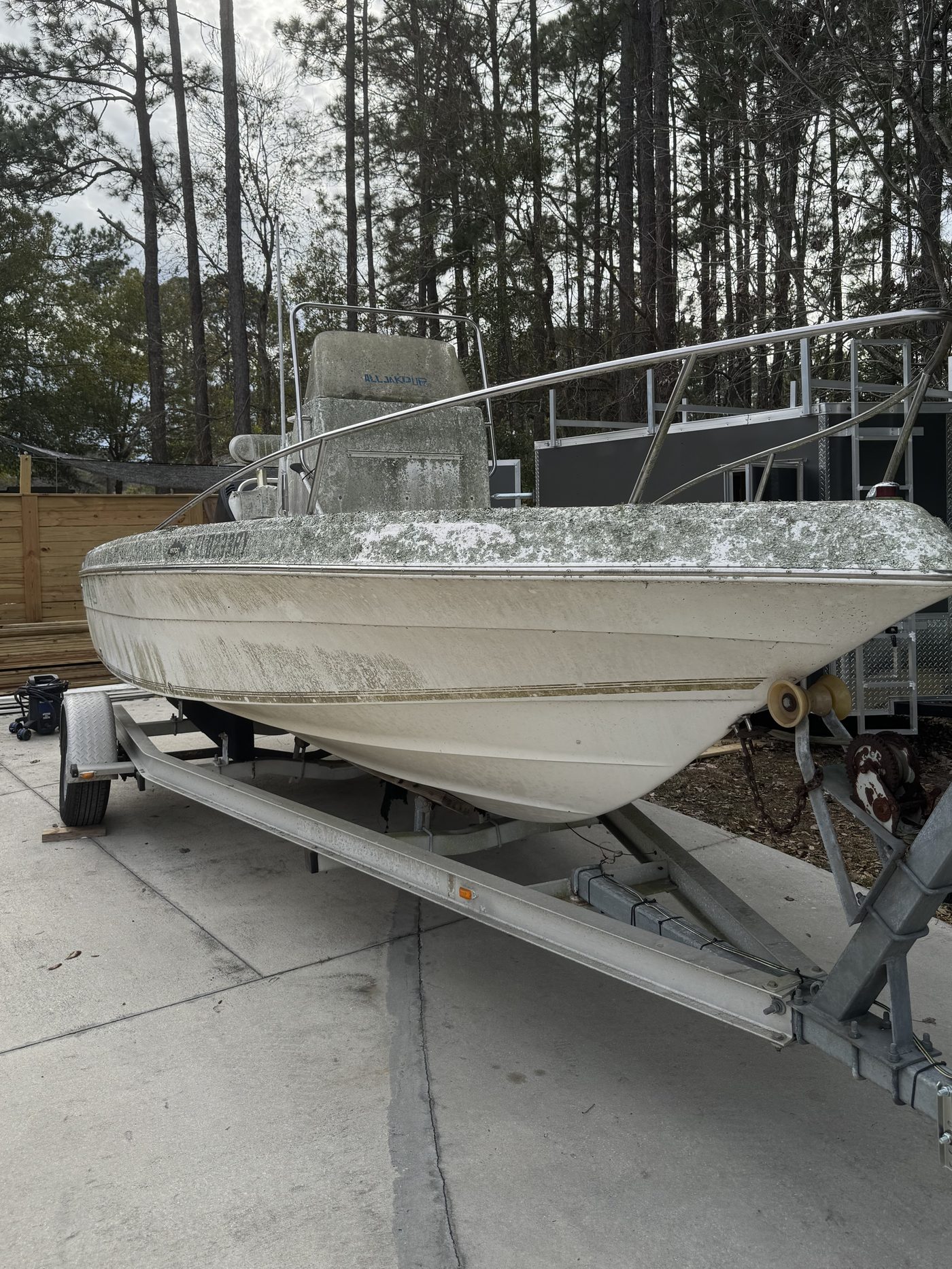 Before: center console, starboard side